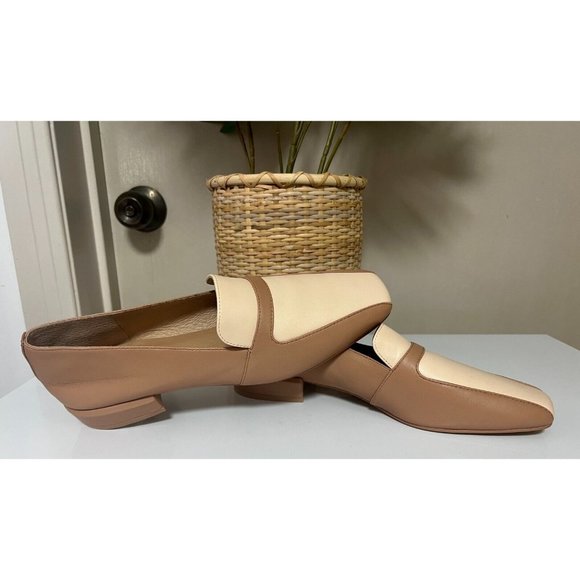Wittner Shoes - WITTNER- NUDE & TAN  TWO TONE SLIP ONS - SIZE EU 40,AU 9